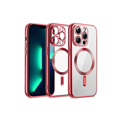 Apple iPhone 12 Pro Kılıf Kross Magneticsafe Kapak - Kırmızı