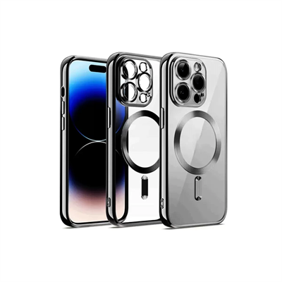 Apple iPhone 12 Pro Kılıf Kross Magneticsafe Kapak - Gümüş