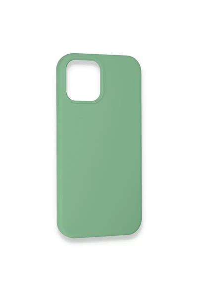 Apple iPhone 12 Pro Kılıf Lansman Legant Silikon - Yeşil