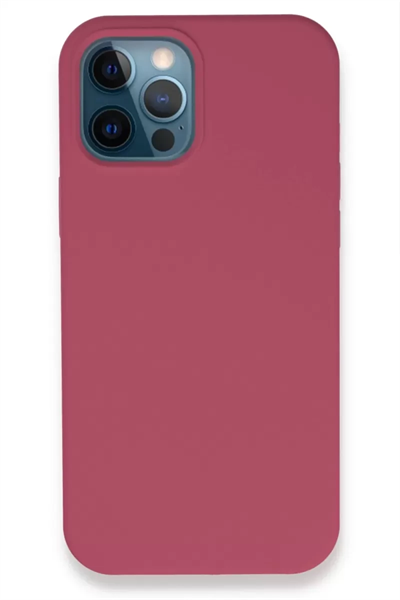 Apple iPhone 12 Pro Kılıf Lansman Legant Silikon - Fuşya
