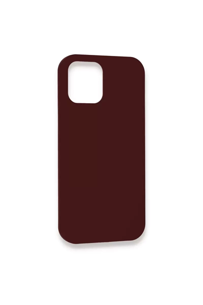 Apple iPhone 12 Pro Kılıf Lansman Legant Silikon - Bordo