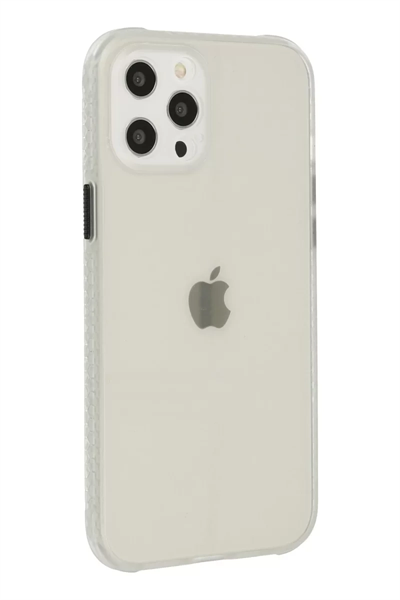 Apple iPhone 12 Pro Kılıf Miami Şeffaf Silikon - Şeffaf