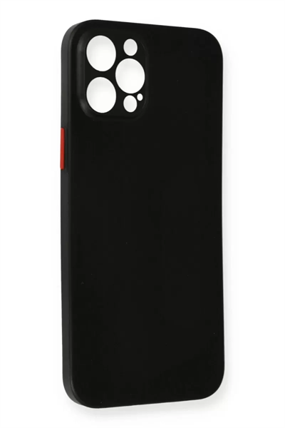 Apple iPhone 12 Pro Kılıf PP Ultra İnce Kapak - Siyah