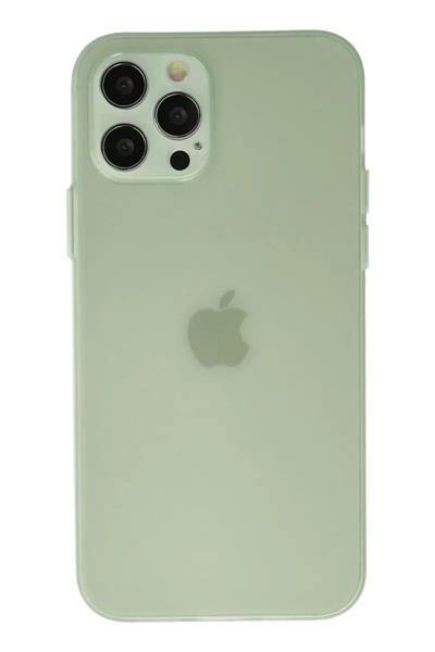 Apple iPhone 12 Pro Kılıf Puma Silikon - Açık Yeşil