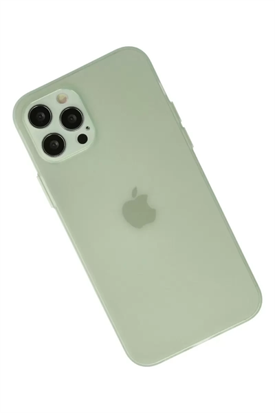Apple iPhone 12 Pro Kılıf Puma Silikon - Açık Yeşil