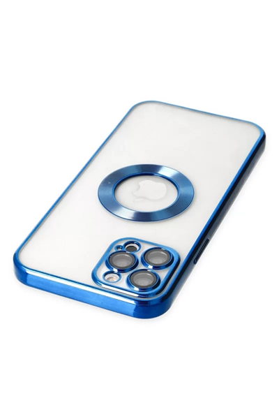 Apple iPhone 12 Pro Kılıf Slot Silikon - Mavi