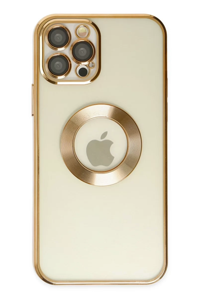 Apple iPhone 12 Pro Kılıf Slot Silikon - Gold