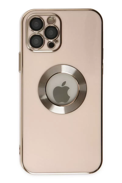 Apple iPhone 12 Pro Kılıf Store Silikon - Pembe
