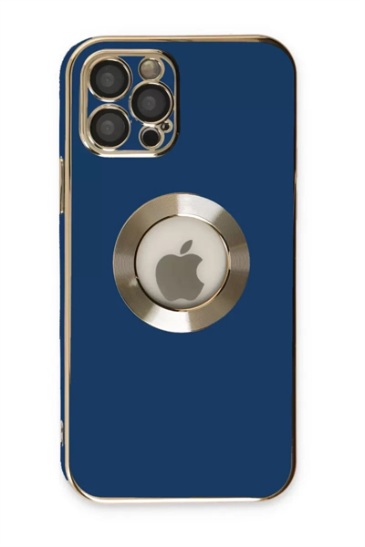 Apple iPhone 12 Pro Kılıf Store Silikon - Mavi