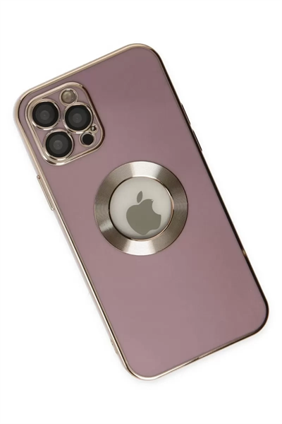 Apple iPhone 12 Pro Kılıf Store Silikon - Mor