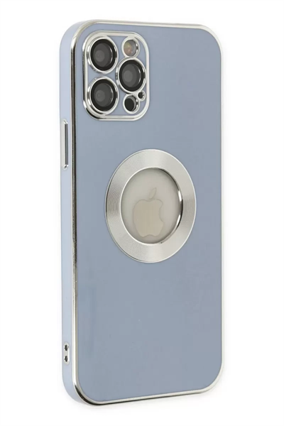Apple iPhone 12 Pro Kılıf Store Silikon - Sierra Blue