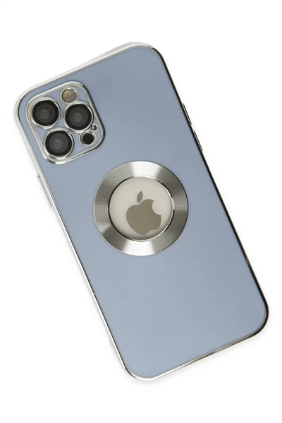 Apple iPhone 12 Pro Kılıf Store Silikon - Sierra Blue