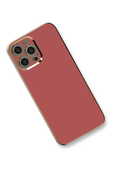 Apple iPhone 12 Pro Kılıf Volet Silikon - Kırmızı