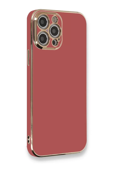 Apple iPhone 12 Pro Kılıf Volet Silikon - Kırmızı