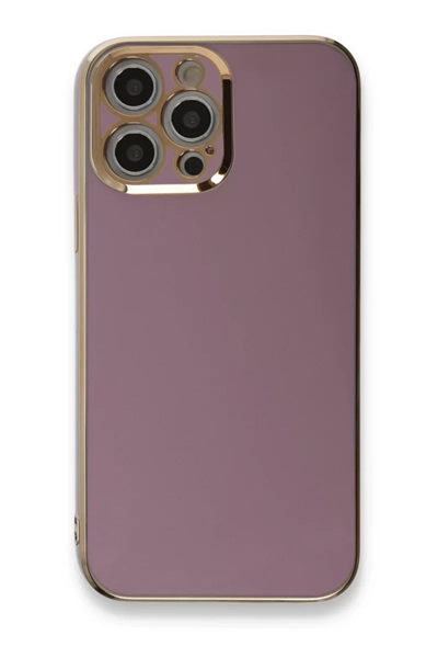 Apple iPhone 12 Pro Kılıf Volet Silikon - Mor