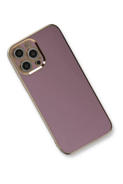 Apple iPhone 12 Pro Kılıf Volet Silikon - Mor