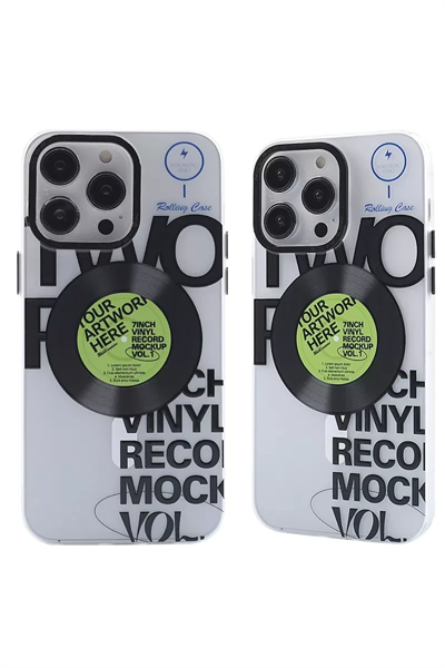 Apple iPhone 12 Pro Max Kılıf Apollo Magneticsafe Desenli Kapak - Apollo Şeffaf - 5