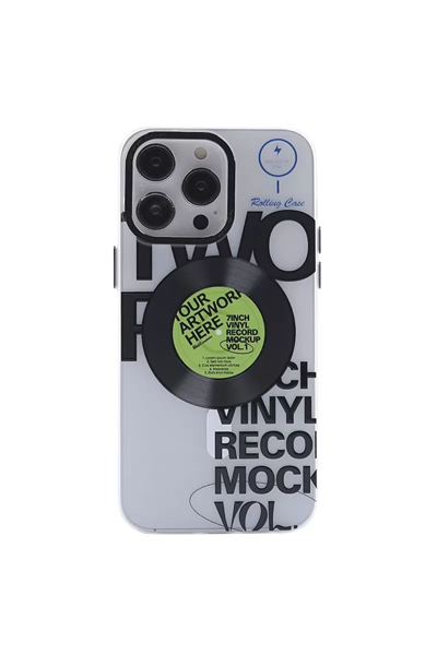 Apple iPhone 12 Pro Max Kılıf Apollo Magneticsafe Desenli Kapak - Apollo Şeffaf - 5