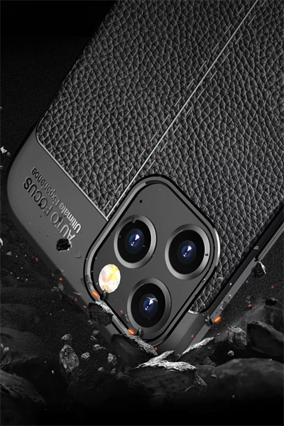 Apple iPhone 12 Pro Max Kılıf Auto Focus Kapak - Kırmızı
