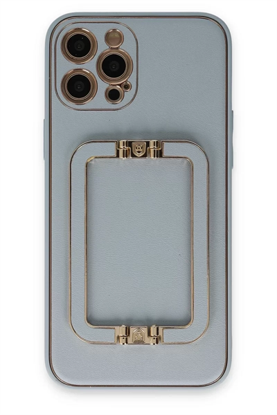 Apple iPhone 12 Pro Max Kılıf Coco Elit Kapak - Turkuaz
