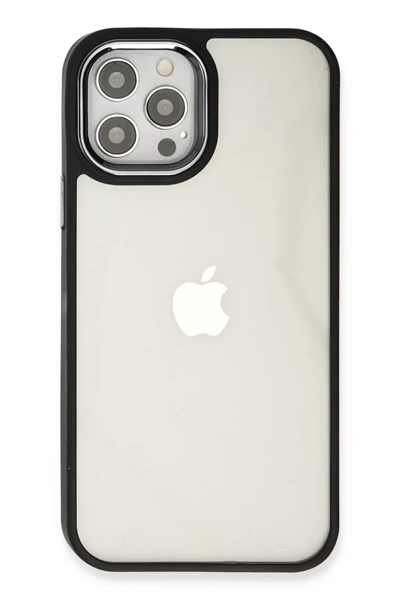 Apple iPhone 12 Pro Max Kılıf Dora Kapak - Siyah