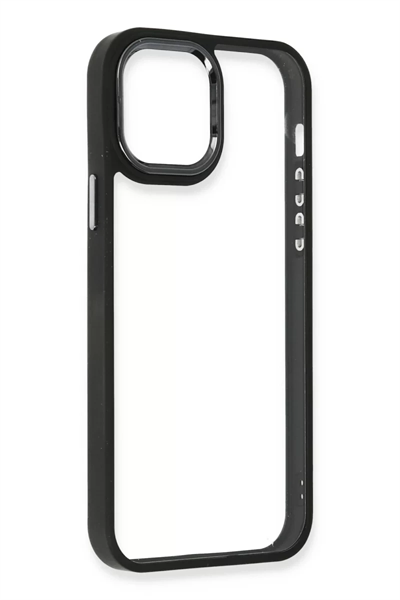 Apple iPhone 12 Pro Max Kılıf Dora Kapak - Siyah