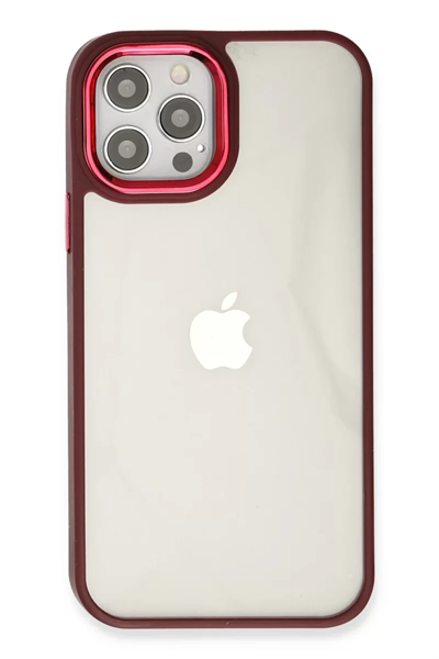 Apple iPhone 12 Pro Max Kılıf Dora Kapak - Kırmızı