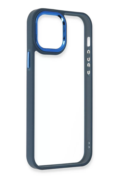 Apple iPhone 12 Pro Max Kılıf Dora Kapak - Mavi