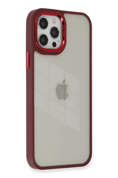 Apple iPhone 12 Pro Max Kılıf Dora Kapak - Kırmızı