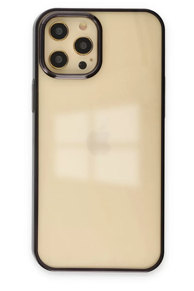 Apple iPhone 12 Pro Max Kılıf Element Silikon - Siyah