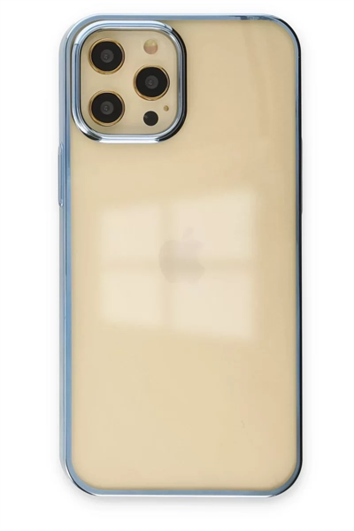 Apple iPhone 12 Pro Max Kılıf Element Silikon - Mavi