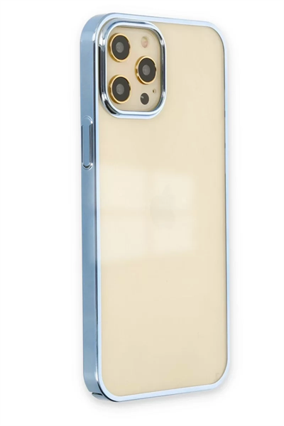 Apple iPhone 12 Pro Max Kılıf Element Silikon - Mavi