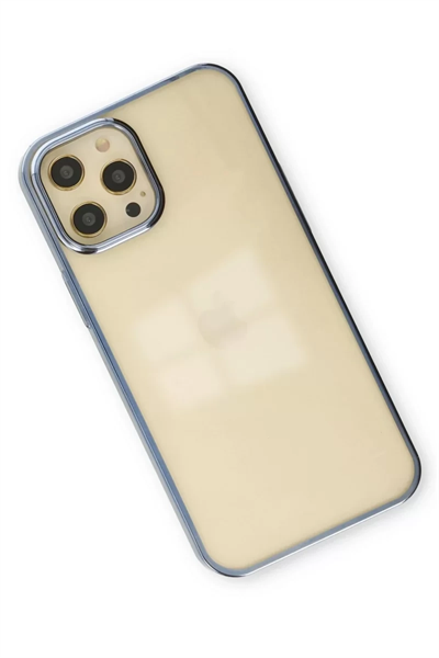 Apple iPhone 12 Pro Max Kılıf Element Silikon - Mavi