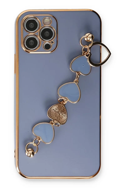 Apple iPhone 12 Pro Max Kılıf Esila Silikon - Gri