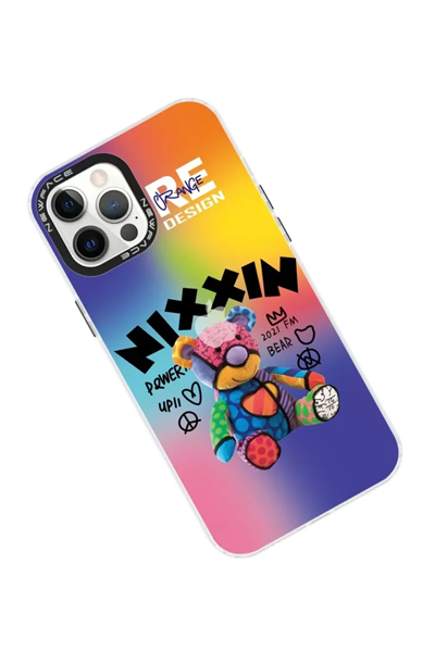 Apple iPhone 12 Pro Max Kılıf Estoril Desenli Kapak - Estoril - 11
