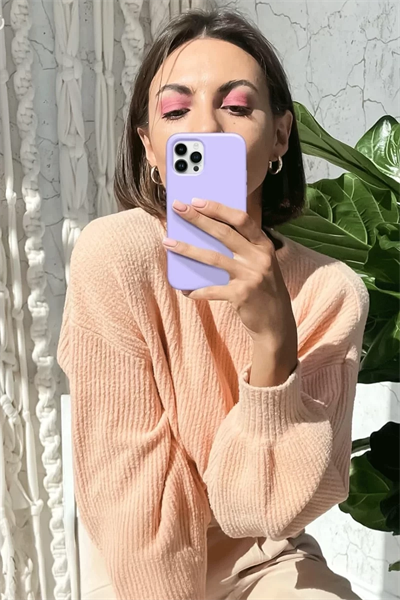 Apple iPhone 12 Pro Max Kılıf First Silikon - Yeşil