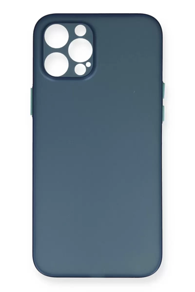 Apple iPhone 12 Pro Max Kılıf PP Ultra İnce Kapak - Mavi