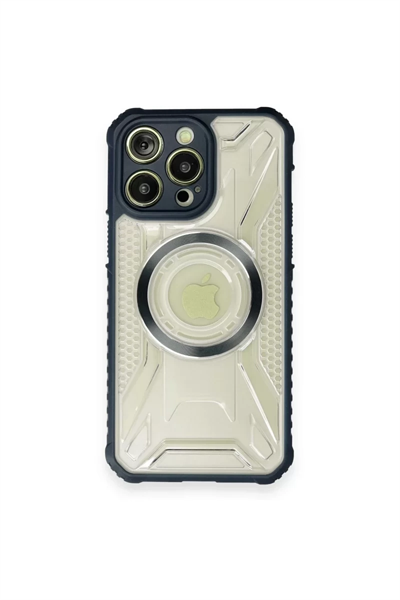 Apple iPhone 12 Pro Max Kılıf Prag Magneticsafe Kapak - Lacivert