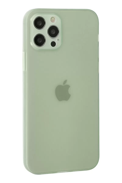 Apple iPhone 12 Pro Max Kılıf Puma Silikon - Açık Yeşil