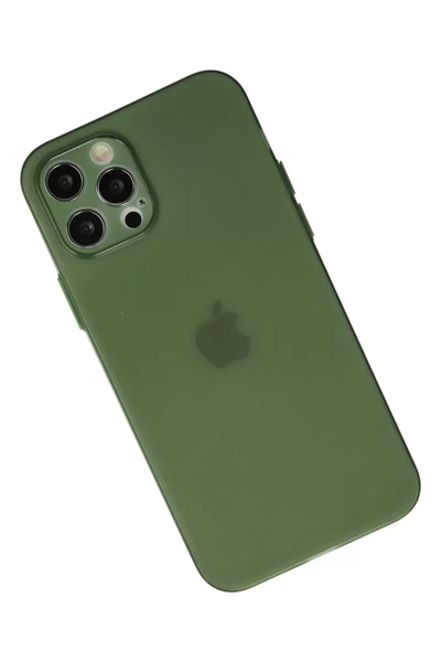Apple iPhone 12 Pro Max Kılıf Puma Silikon - Yeşil