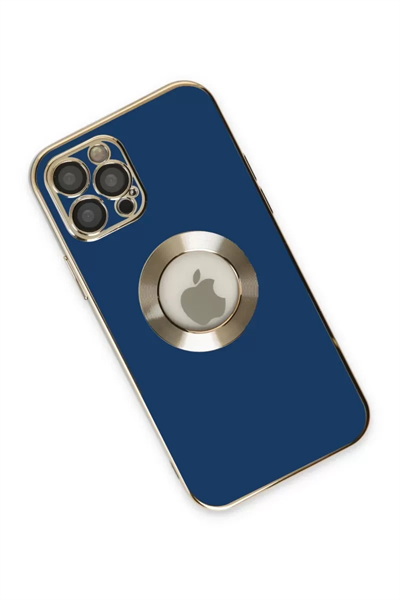 Apple iPhone 12 Pro Max Kılıf Store Silikon - Mavi