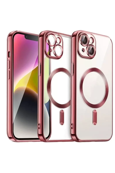 Apple iPhone 13 Kılıf Kross Magneticsafe Kapak - Kırmızı