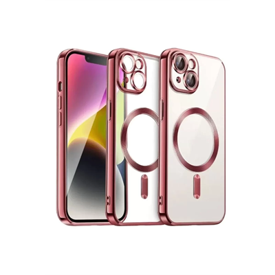 Apple iPhone 13 Kılıf Kross Magneticsafe Kapak - Kırmızı