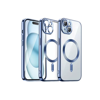 Apple iPhone 13 Kılıf Kross Magneticsafe Kapak - Sierra Blue