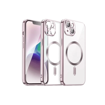 Apple iPhone 13 Kılıf Kross Magneticsafe Kapak - Rose
