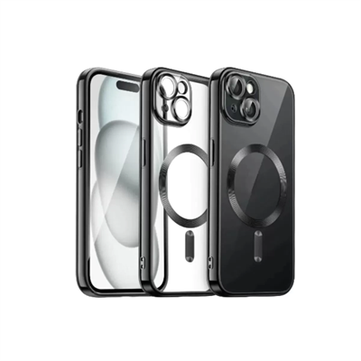 Apple iPhone 13 Kılıf Kross Magneticsafe Kapak - Siyah