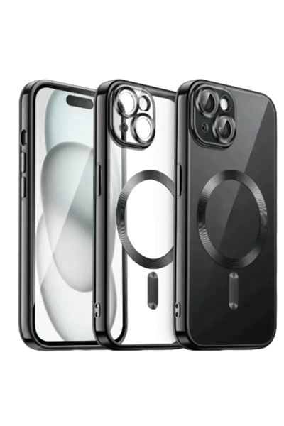 Apple iPhone 13 Kılıf Kross Magneticsafe Kapak - Siyah