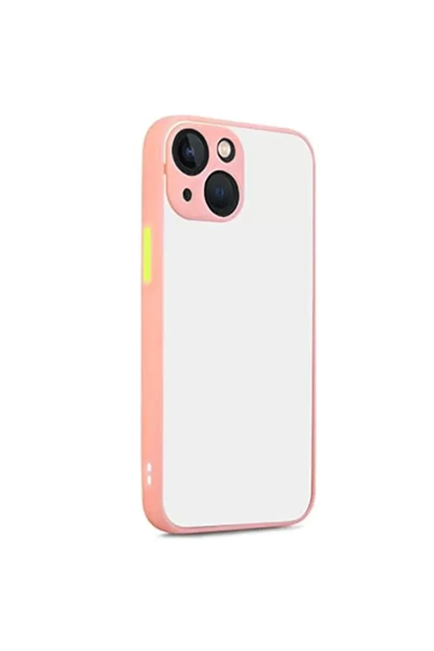 Apple iPhone 13 Kılıf Montreal Silikon Kapak - Pembe