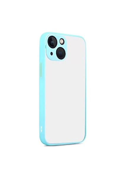 Apple iPhone 13 Kılıf Montreal Silikon Kapak - Turkuaz