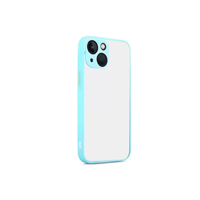 Apple iPhone 13 Kılıf Montreal Silikon Kapak - Turkuaz